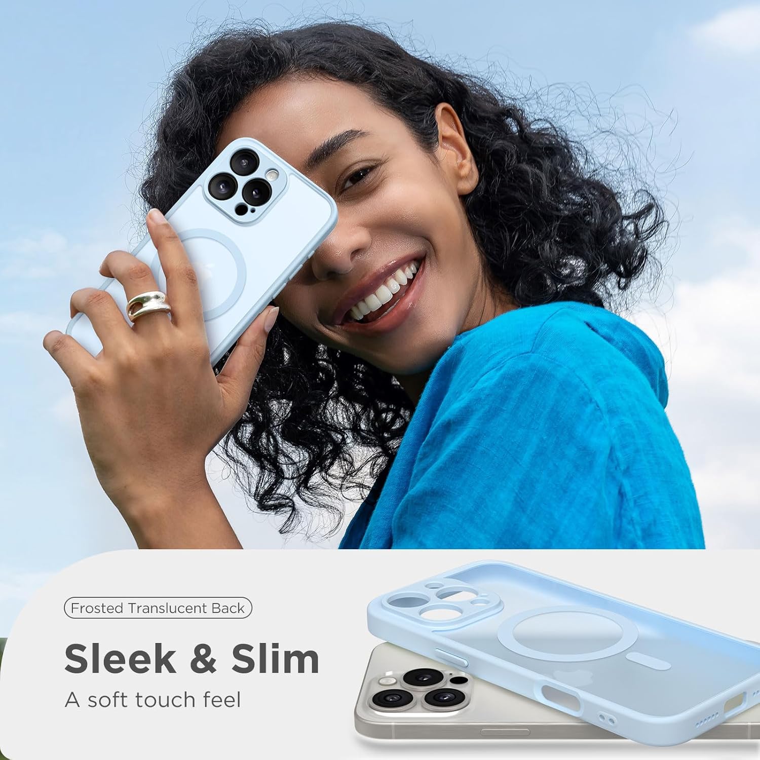 CAPRARO Magnetic Compatible with iPhone 16 Pro Case