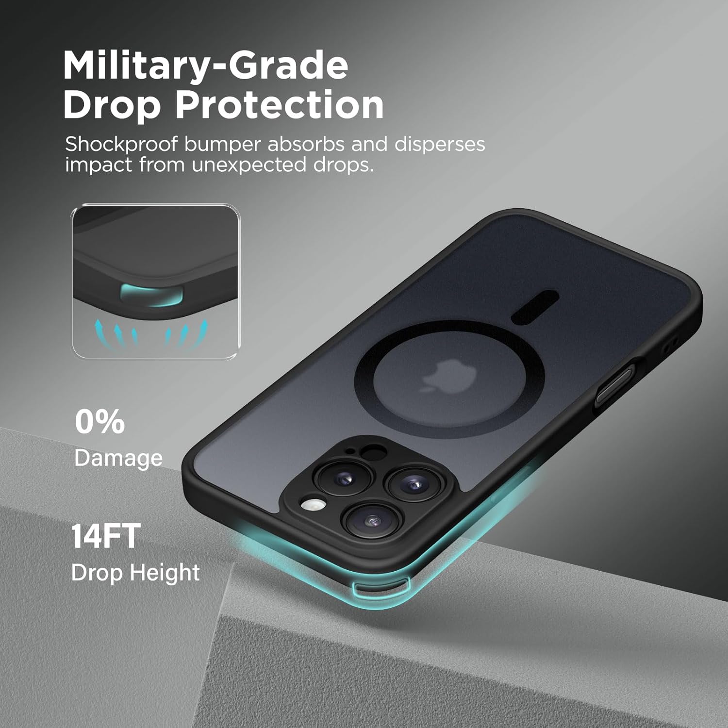 CAPRARO Magnetic Compatible with iPhone 16 Pro Max Case