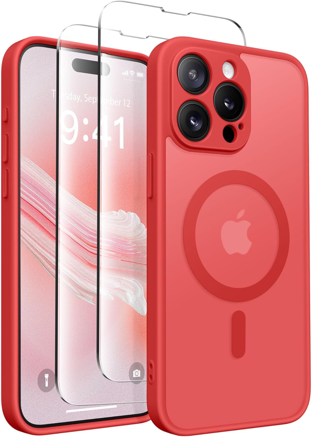 CAPRARO Case Compatible with iPhone 15 Pro Max Case
