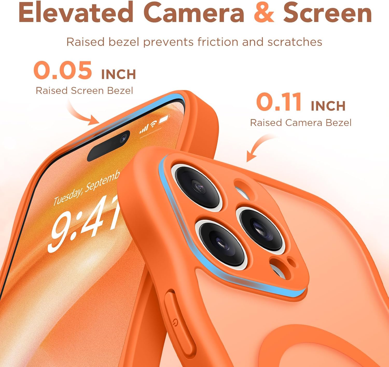 CAPRARO Cute for iPhone 15 Pro Max Case