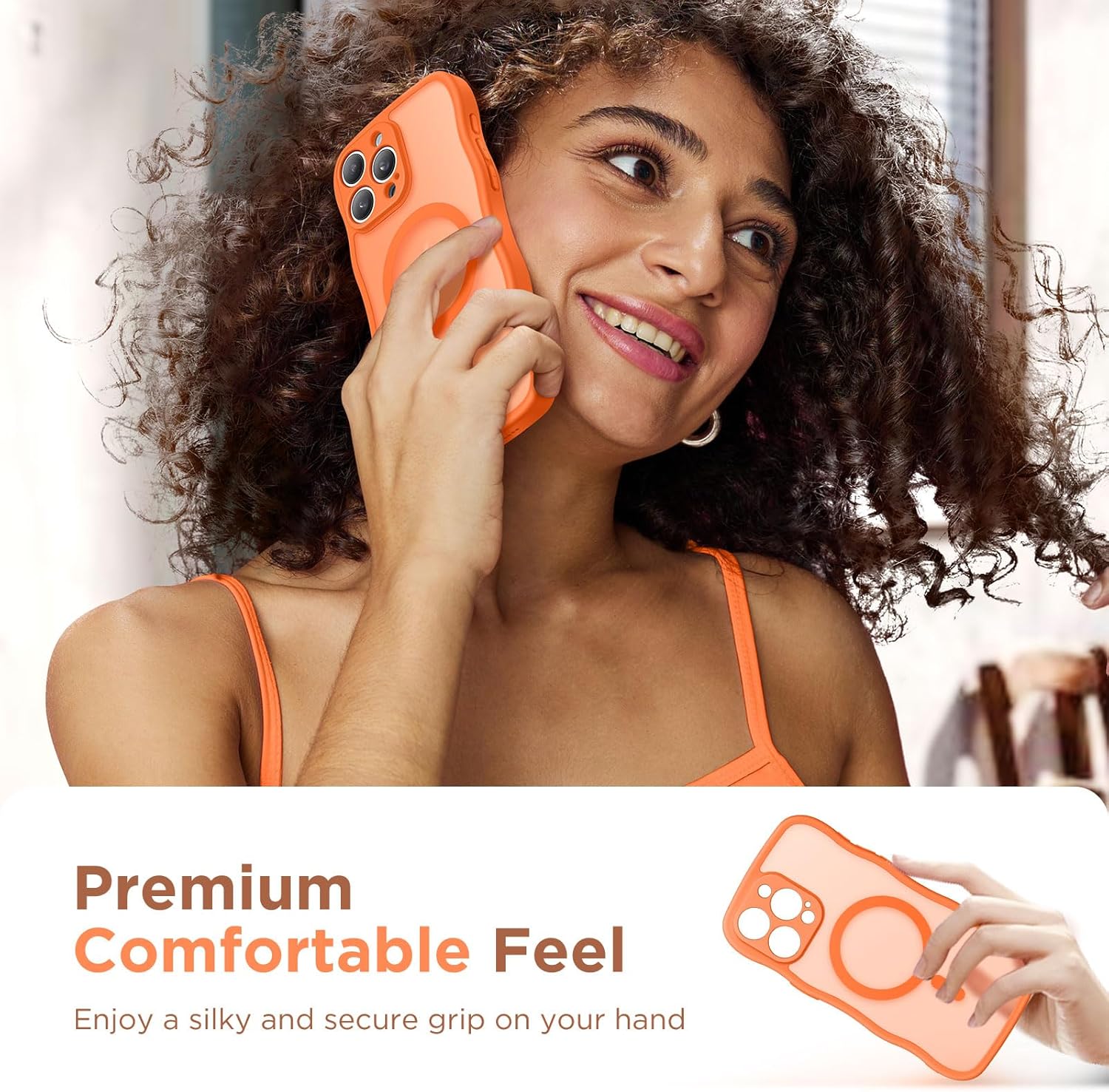 CAPRARO Cute for iPhone 15 Pro Max Case